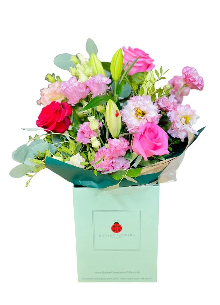 Romantic valentines day flowers including Lillies &pound;60